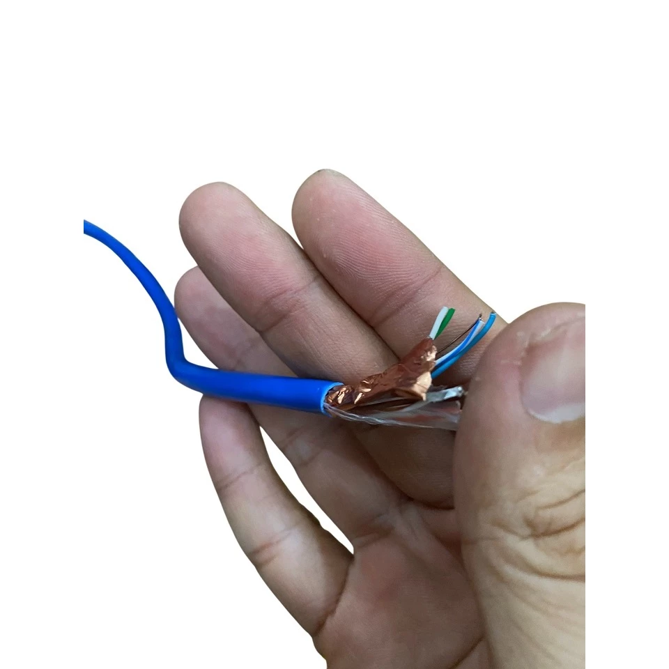 Dây mạng CAT6 FTP chống nhiễu – Bán theo mét (chưa bấm đầu)