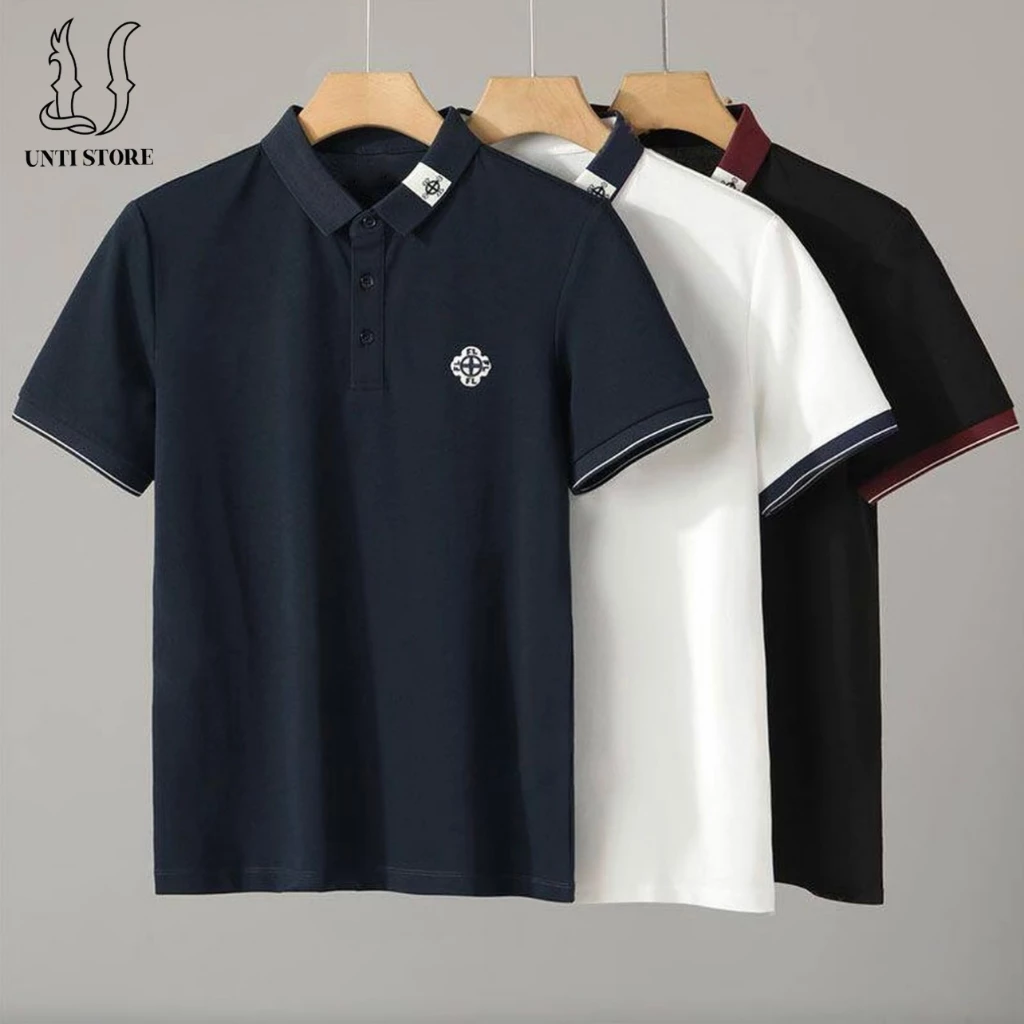 Áo Polo Nam Thêu Cao Cấp Sang Trọng Thanh Lịch Mẫu Mới Nhất Năm - UNTI STORE - BH29