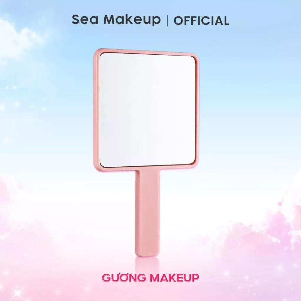 [Live Stream Gift Giới Hạn 10] Gương trang điểm cầm tay SEA MAKEUP Ai đến trước được phục vụ trước