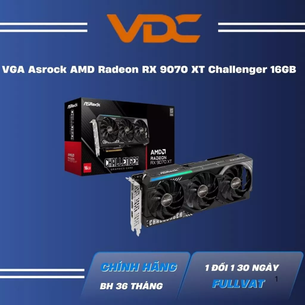 Ảnh sản phẩm: Radeon RX 9070 XT 16GB