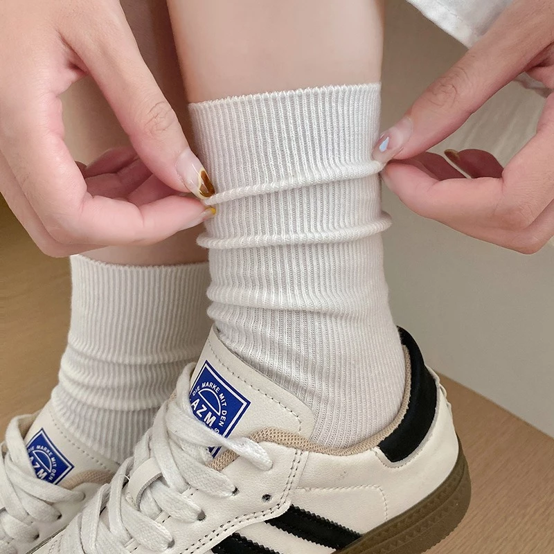 Tất Trơn Cotton Cao Cấp nam nữ Chất liệu sợi dệt nguyên sinh không lo mùi hôi, không sợ bai gião