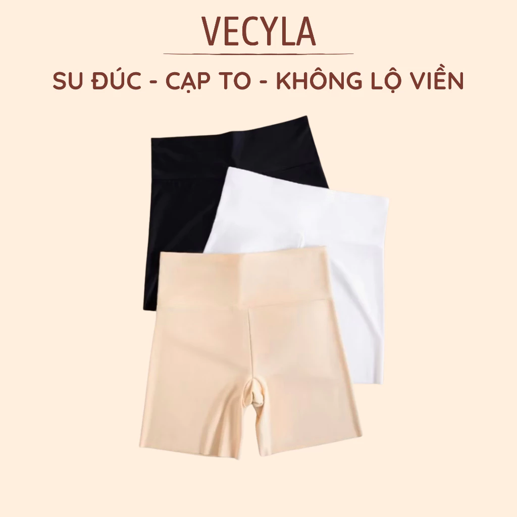 Quần váy VECYLA su đúc không lộ viền cạp cao ôm bụng nâng mông QV 612