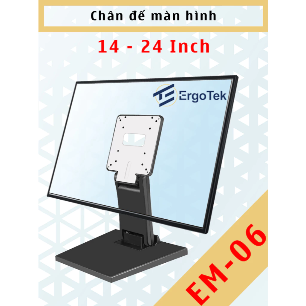 EM-06 Giá đỡ màn hình để bàn - Arm màn hình phụ - Màn hình [14" - 24"] - Ergotek