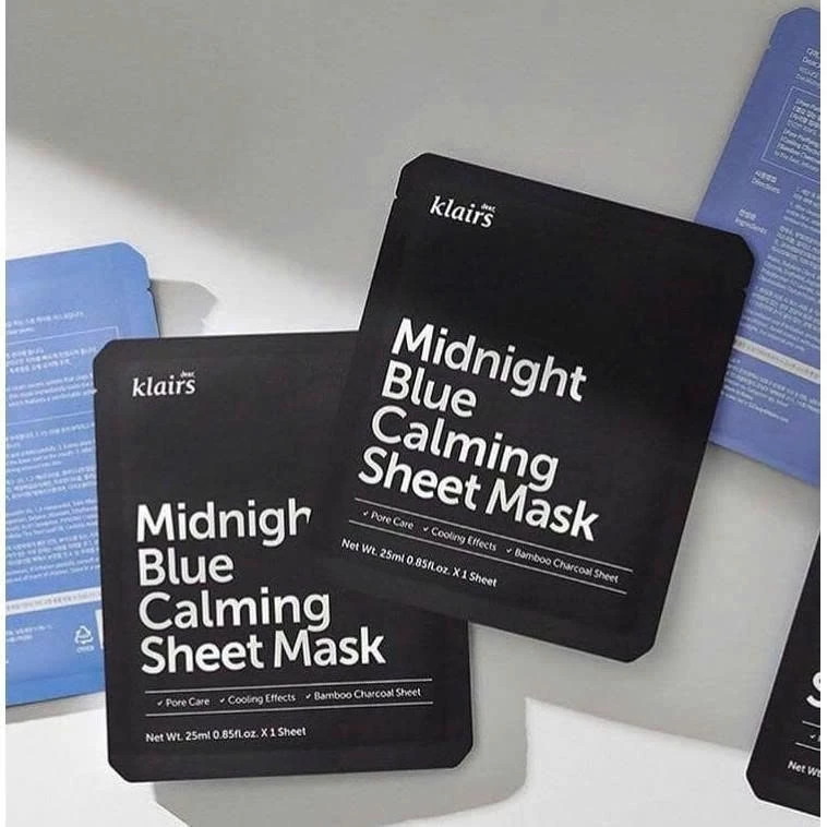 [HÀNG TẶNG KHÔNG BÁN] COMBO 2 Mặt nạ làm dịu da Midnight Blue Calming Sheet Mask 25ml