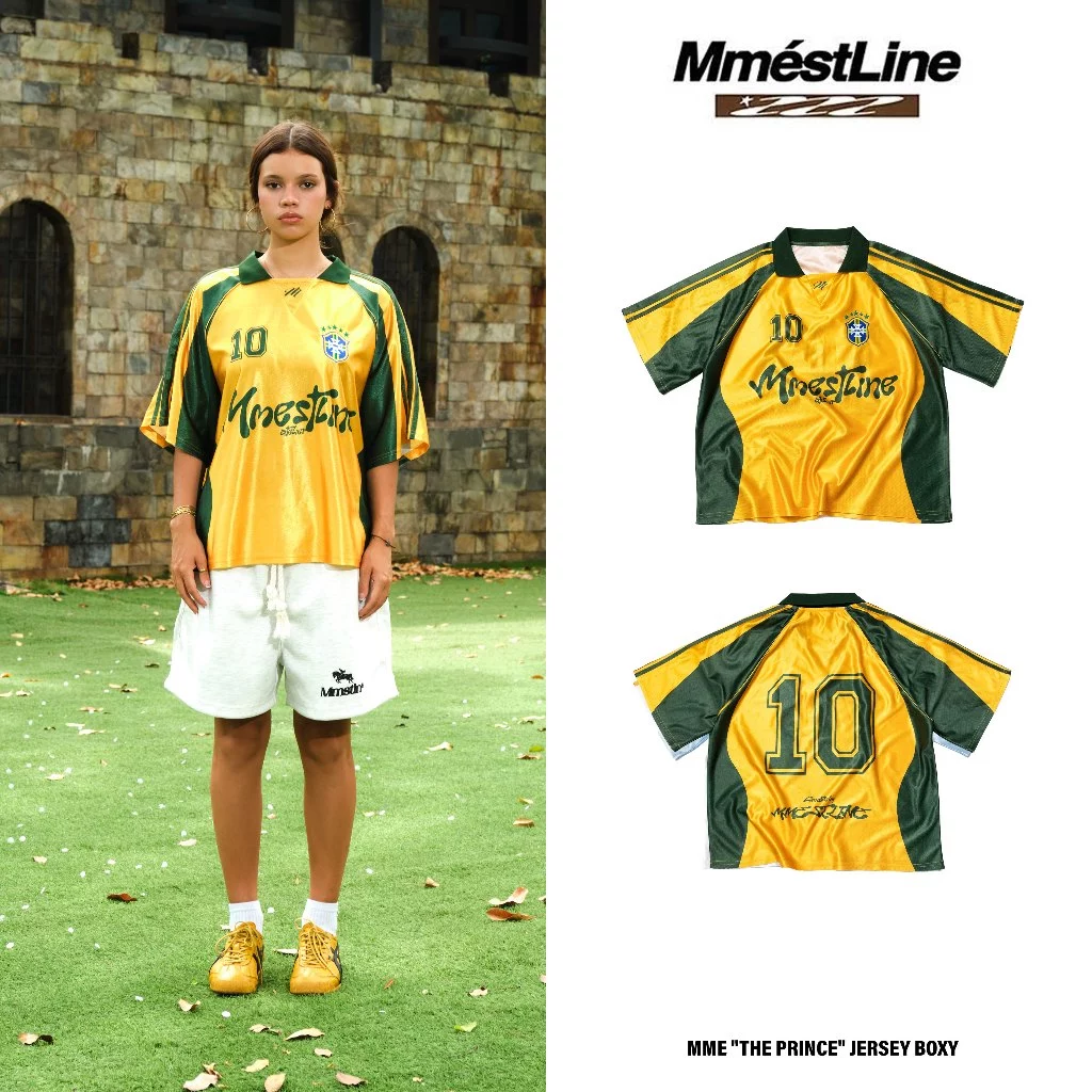[SPECIAL EDITION] Áo Jersey MMESTLINE "THE PRINCE" form Boxy Vải Bóng Chiếu