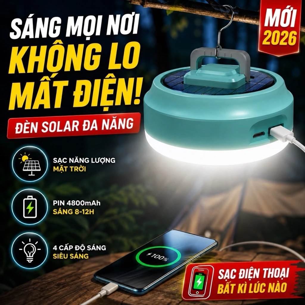 Năng lượng mặt trời Đèn đĩa bay,Bóng đèn led sạc tích điện Ánh sáng bền vững-Wildex