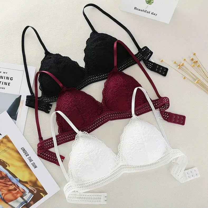 Áo Bra Ren 2 Dây Đệm Mỏng Sexy 7311