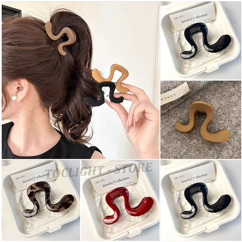 Kẹp Cá Mập Cố Định Tóc Đuôi Ngựa Cao – Kẹp Tóc Phồng Sau Gáy Nữ Cao Cấp Hot Trend