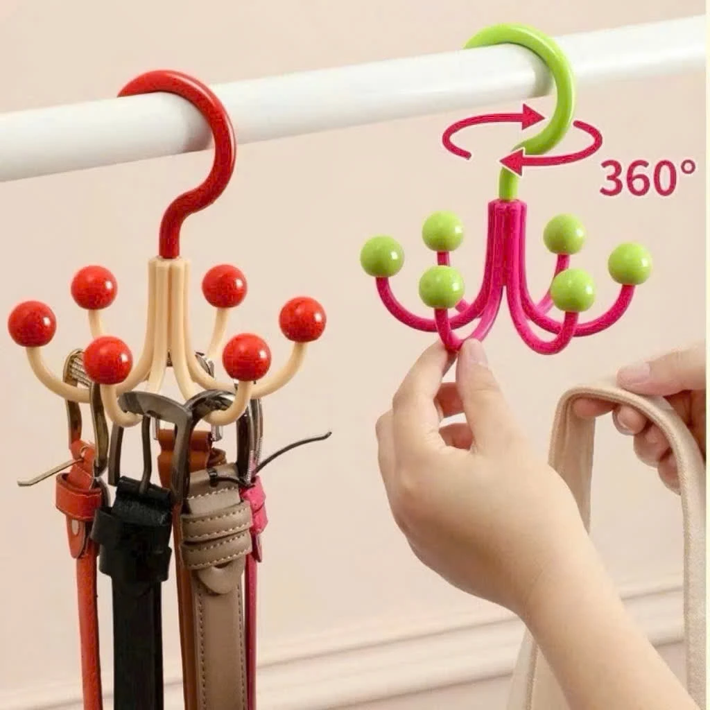 Combo 3 Móc Treo Đa Năng 6 Nhánh - Giải Pháp Hoàn Hảo Cho Phòng Ngủ, Tắm GIúp Tối Ưu Không Gian