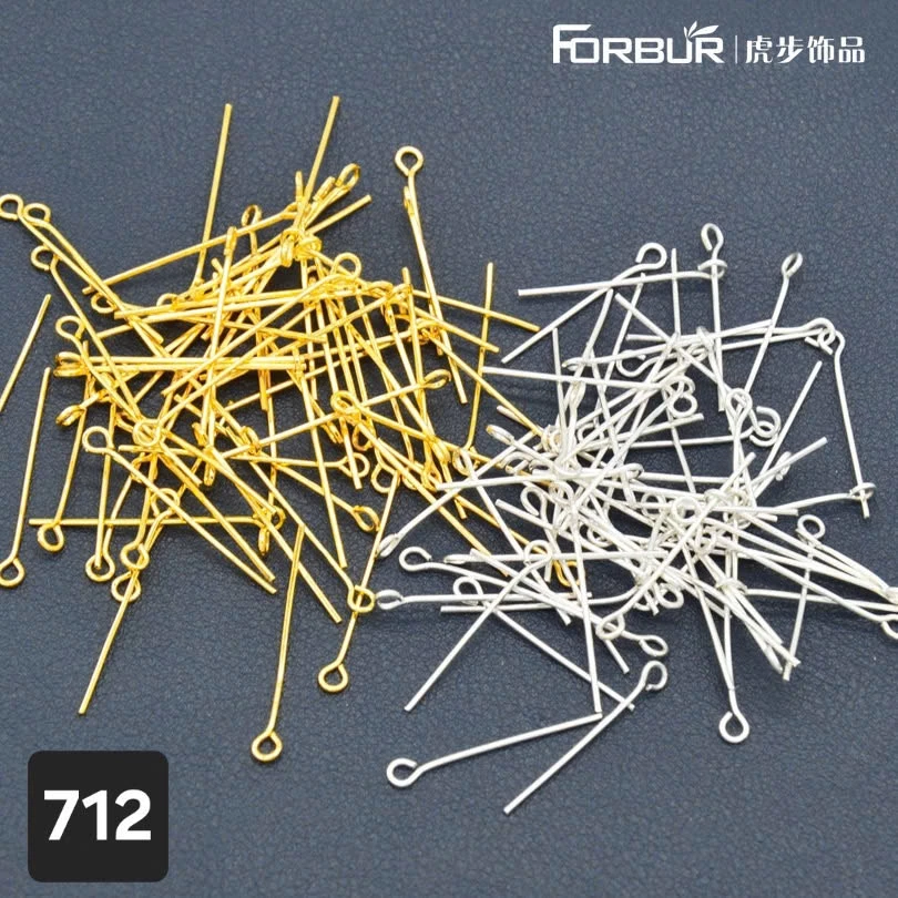 (20 gram khoảng 100-220 cái) Đinh móc nguyên liệu làm trâm cài tóc, Nguyên liệu làm trang sức cổ trang