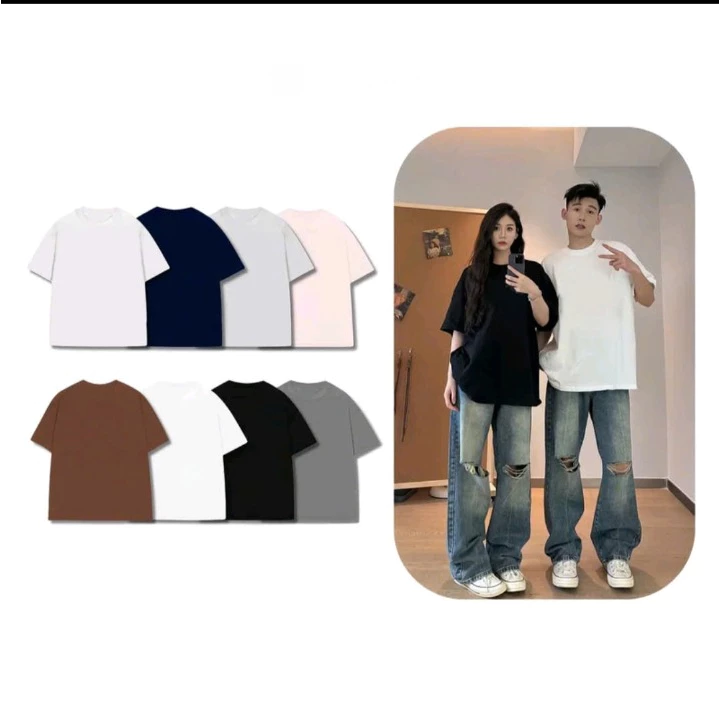 Áo thun tay lỡ unisex OVERSIZE, Áo phông nam nữ form rộng ulzzang