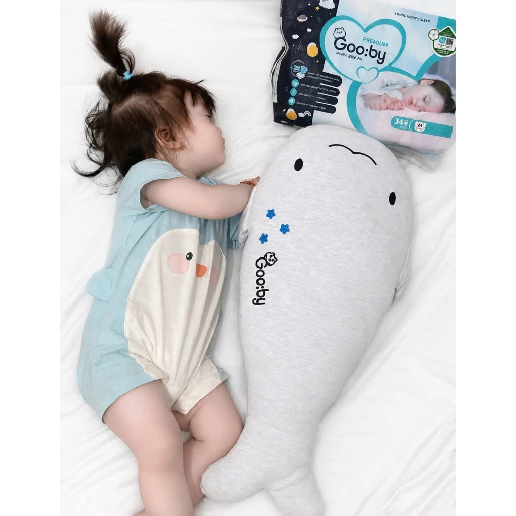 [QUÀ TẶNG] Gối ôm Gooby siêu dễ thương mềm mại cho bé, chính hãng Gooby