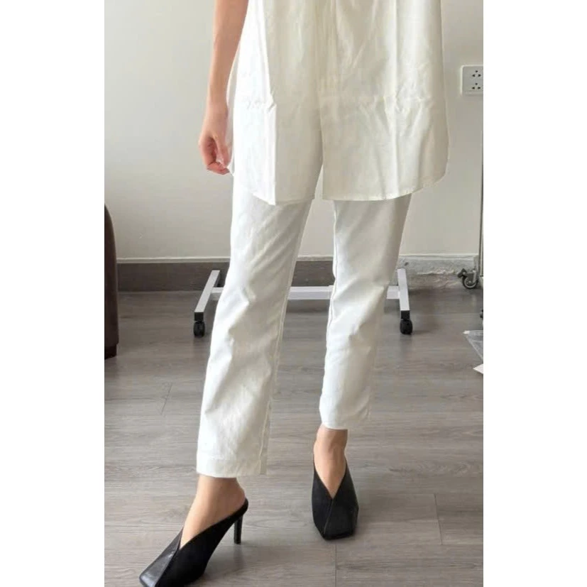 [LADIE STUDIO] Quần tây ống ôm – quần nữ công sở dáng tapered thanh lịch QT05