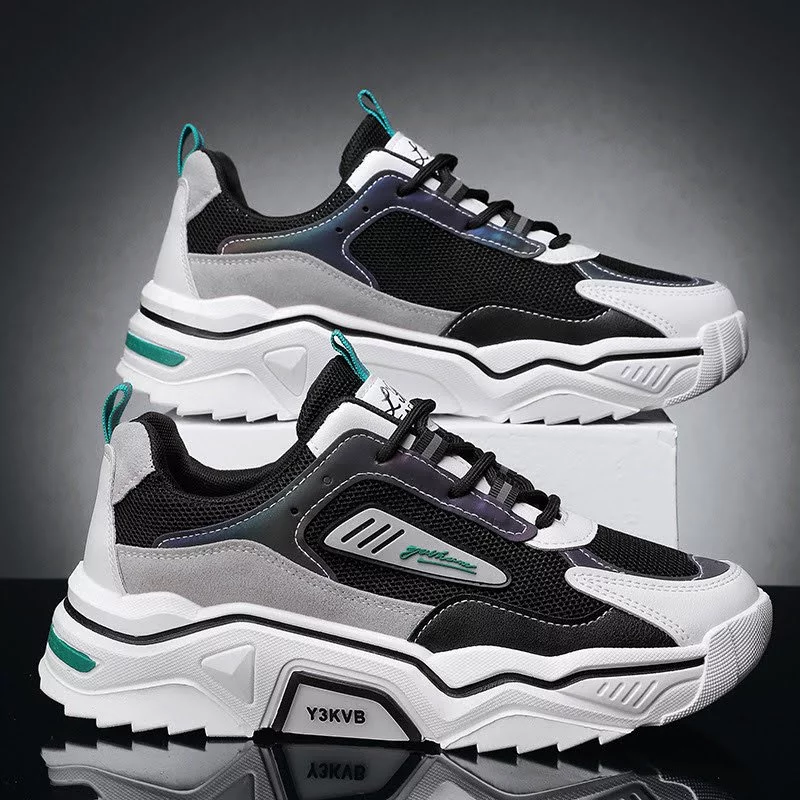 Giày Nam Sneaker Thể Thao Tăng Chiều Cao Phong Cách Trẻ Trung Năng Động Độc Đáo, Lên Đồ Cực Đẹp - CK06