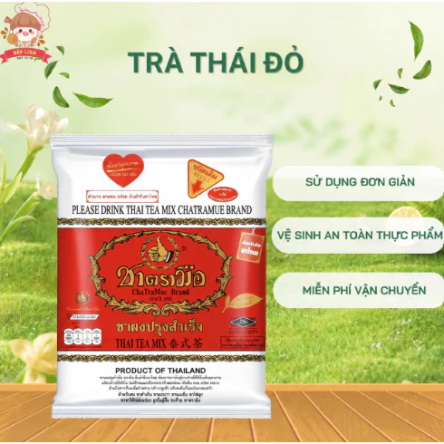 Trà thái đỏ tách lẻ, nguyên gói - Nguyên liệu nấu trà thái đỏ đậm vị