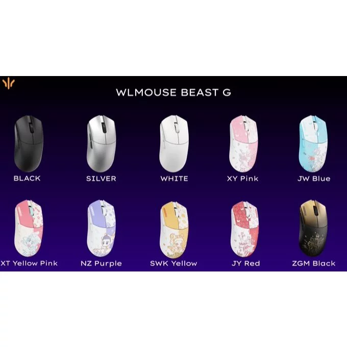 Chuột không dây WLmouse x Feirenzai Beast G | Limited Edition -  8K phiên bản giới hạn