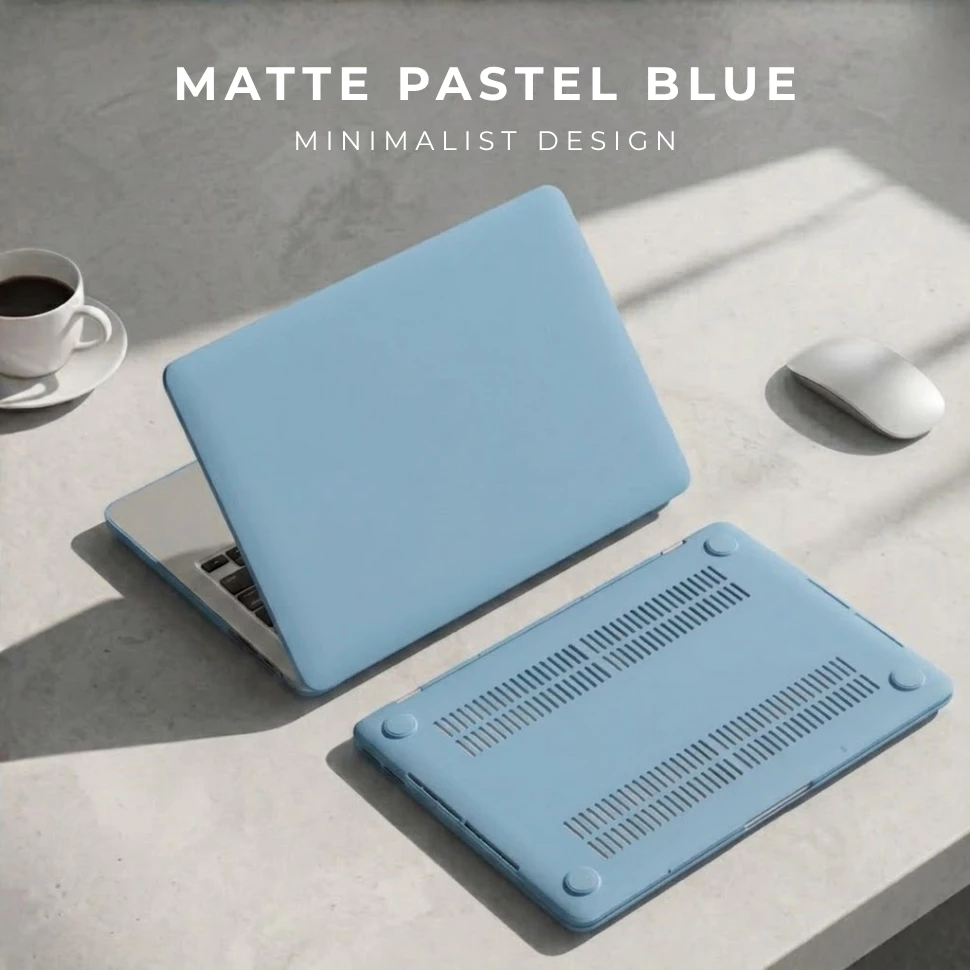 Case Ốp Macbook M5 Neo A3404, Air M4 M5 13 15 Inch, Pro 14 16 M5 - Vỏ Bảo Vệ Cứng Cáp Siêu Tản Nhiệt