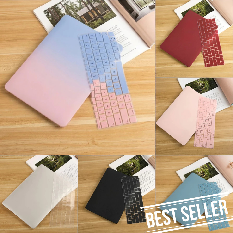 Ốp Macbook Kèm Lót Phím Air M1 M2 M3 M5 Neo, Pro 13 14 15 16 Inch Cùng Màu Pastel - Case Nhựa Mềm ABS