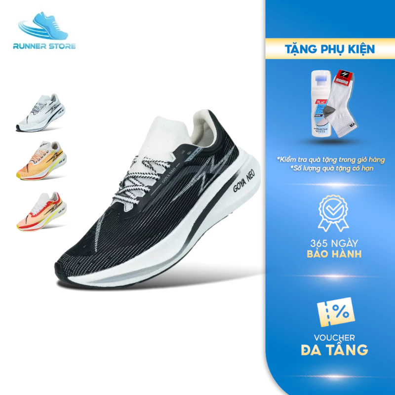 Giày thể thao chạy bộ nam nữ chính hãng Goya NEO 2026 full màu