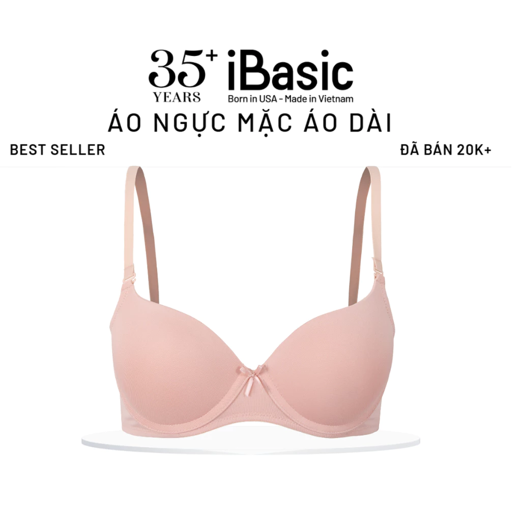 Áo ngực có gọng iBasic có mút mặc áo dài BRAW130