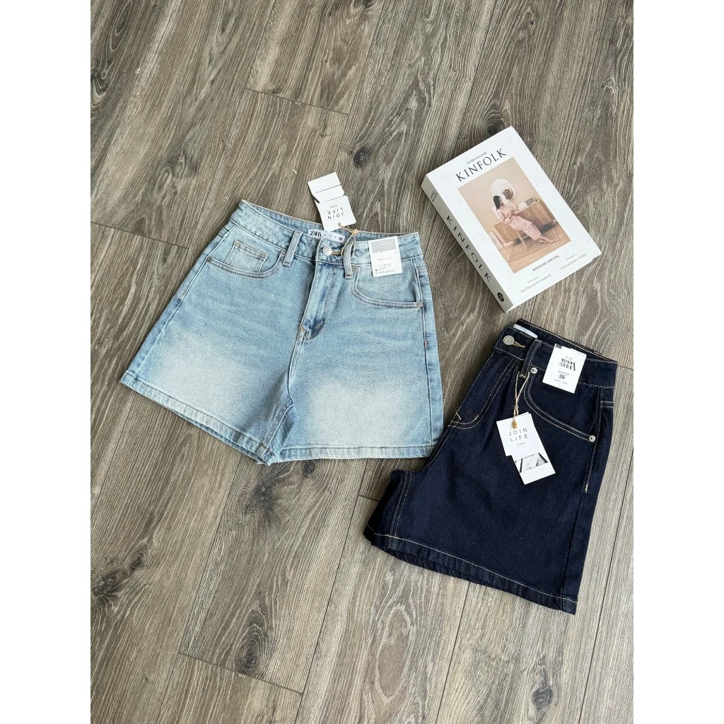 Quần short basic SHZR03 LAI THƯỜNG Sofm Wear- Chuyên Jeans Nữ