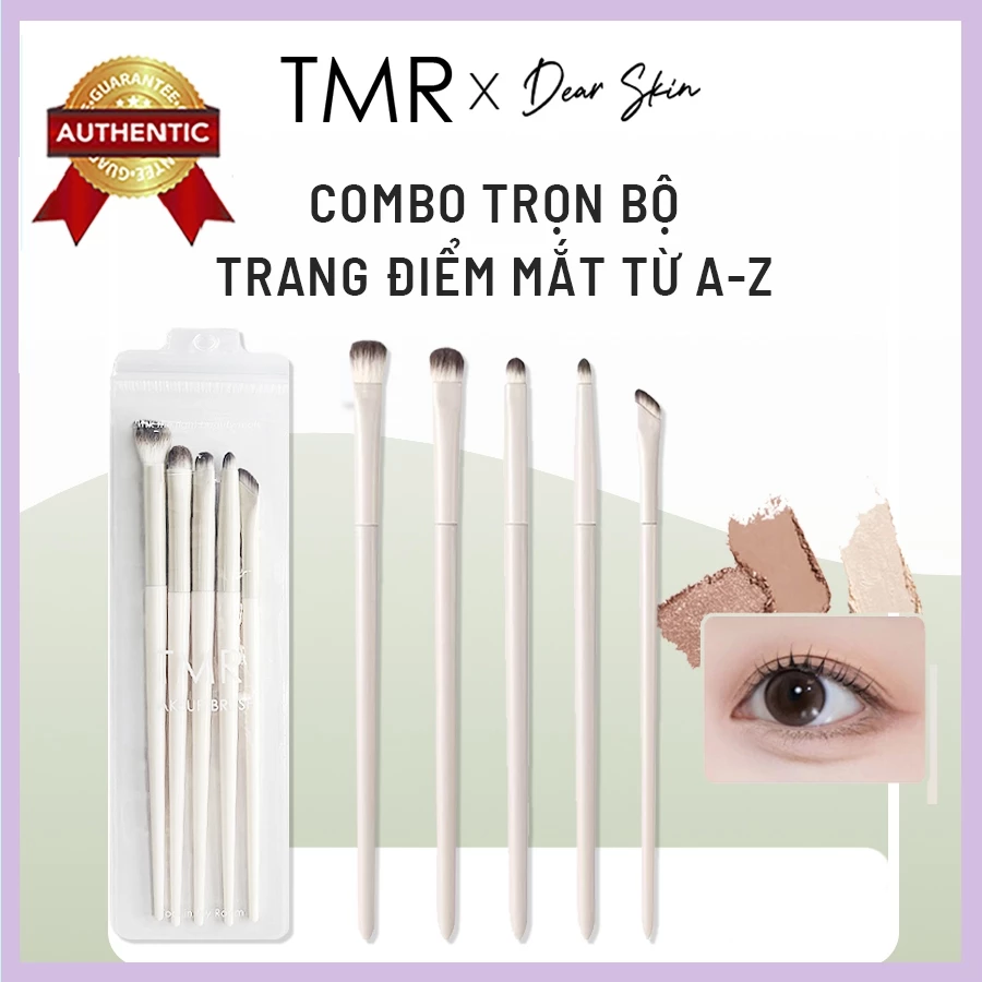 Bộ 5 Cọ Trang Điểm Mắt Cloud 5 TMR Eye Makeup Tán Phấn Mắt Chỉn Chu