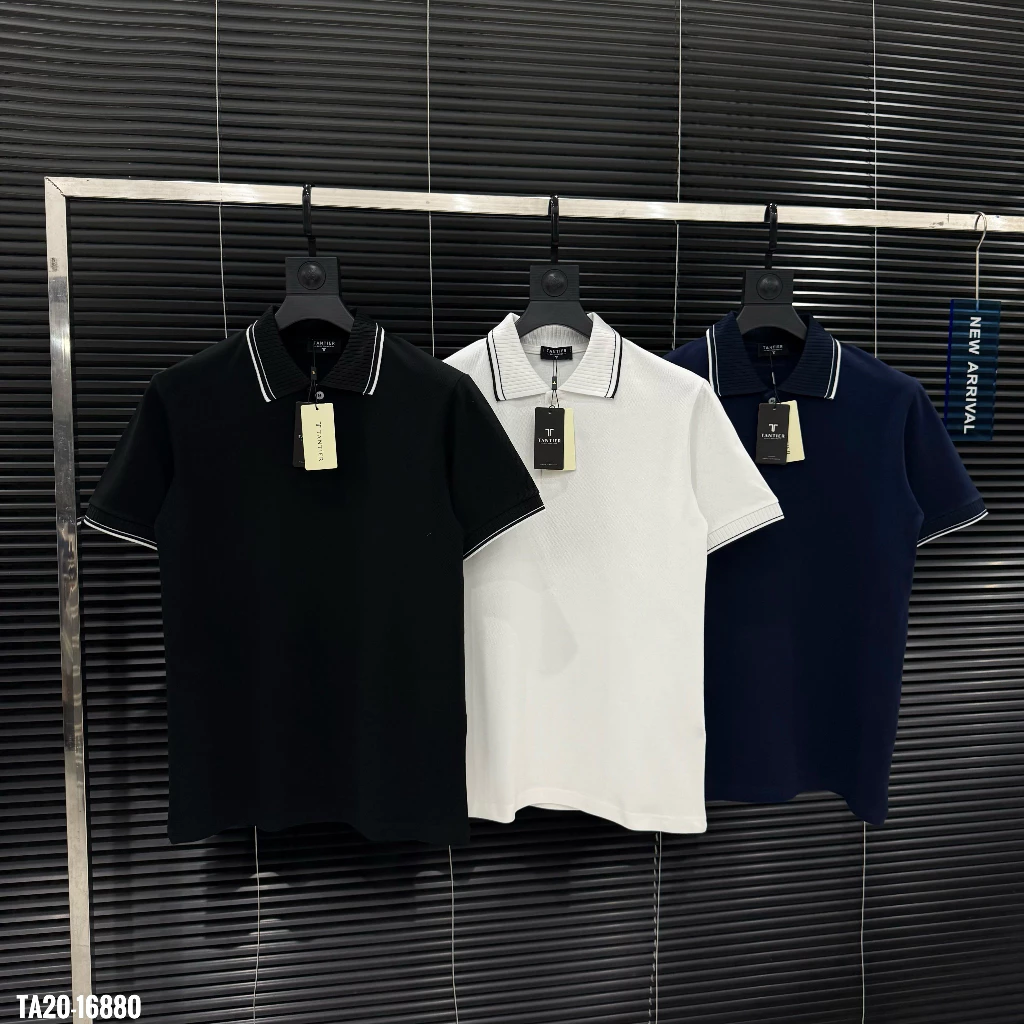 [DEAL MỞ BÁN] Áo Polo Thêu Full Chất Cotton Gai 280gsm Cao Cấp Dày Dặn, HÀNG QC 2026
