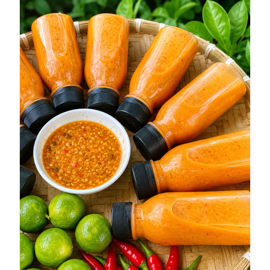 Muối chấm ớt đỏ 100ml ( 1chai )
