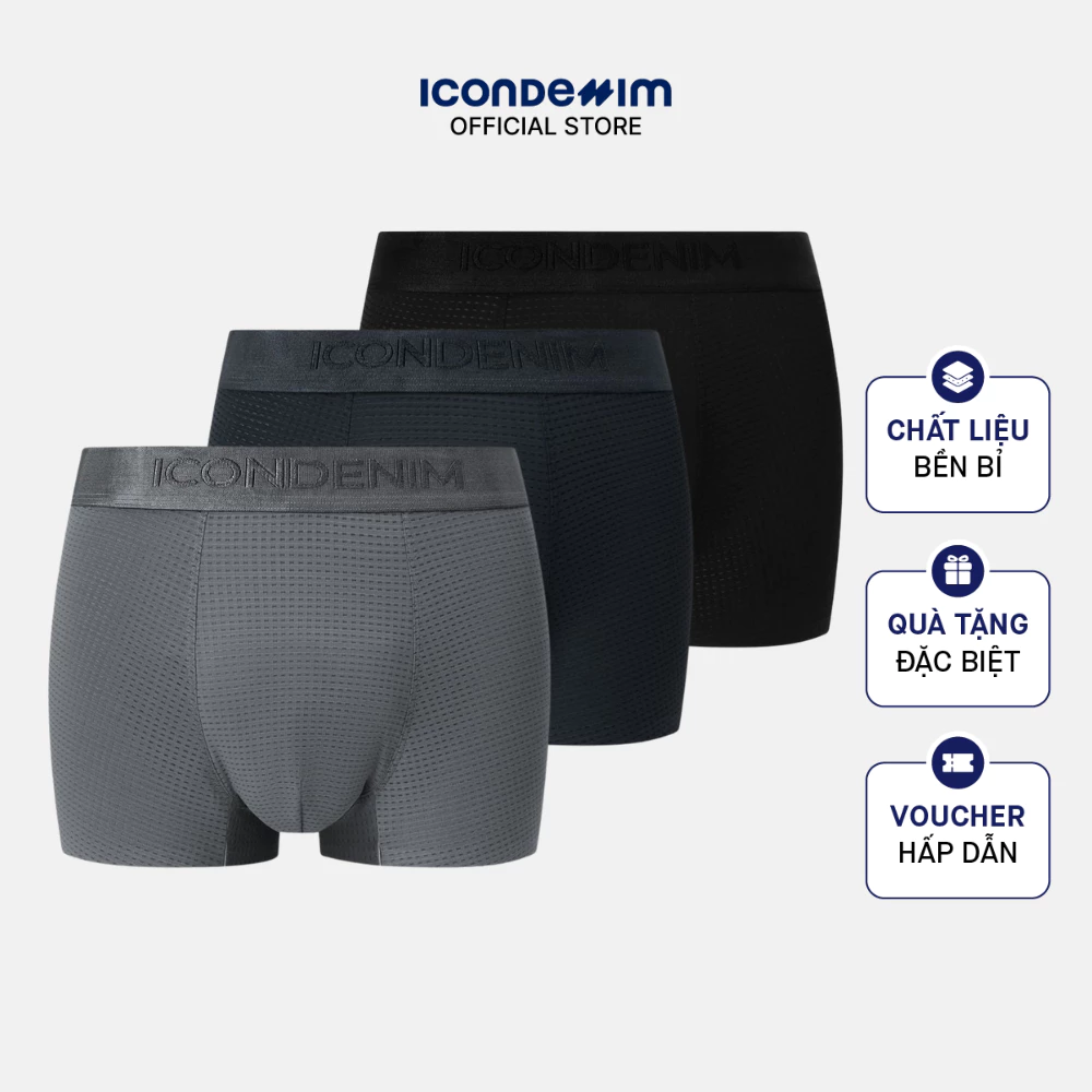 Quần Boxer Nam ICONDENIM Dryflex BXID0061