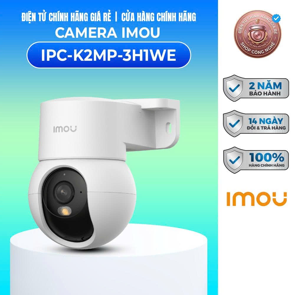 Ranger Mini 3MP - Camera Imou Wifi K2MP-3H1WE Xoay 360 - Đàm Thoại 2 Chiều…