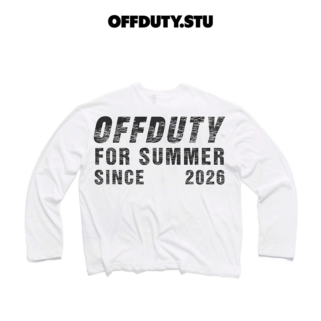 [DEAL Mở Bán] Offduty Summer Statement Tee - Áo Thun Tay Dài Cotton Giấy OFFDUTY.STU