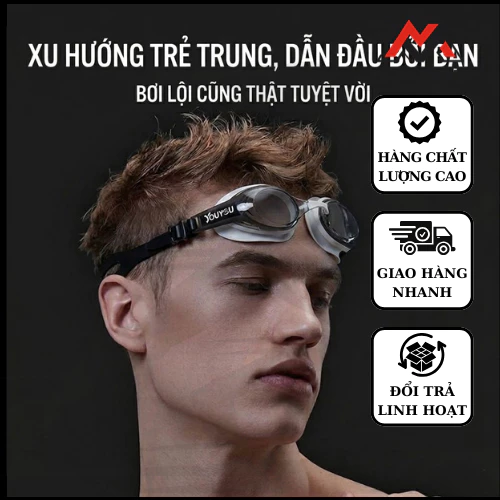 [K101] Kính Bơi Người Lớn Nam Nữ Cao Cấp, Kính Bơi Chuyên Nghiệp Chống Sương Mờ Tia UV Thời Trang