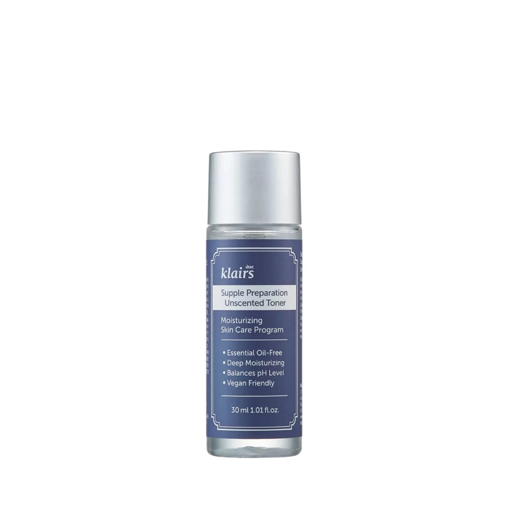 [QUÀ TẶNG KHÔNG BÁN] Dear, Klairs nước hoa hồng Supple Preparation Unscented Toner 30ml
