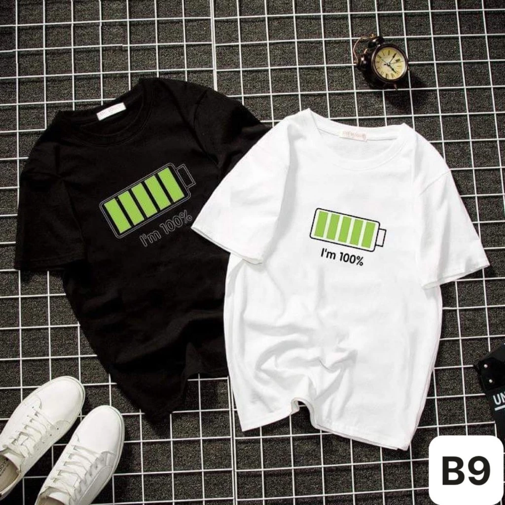 Set Áo Thun nam nữ Fashion - Tổng Hợp các mẫu áo thun Cổ Tròn In Hình Hot Trend 30-80kg
