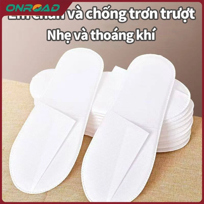 Dép dùng một lần cao cấp cho khách sạn, resort du lịch, siêu nhẹ, siêu êm, chống trượt, freesize