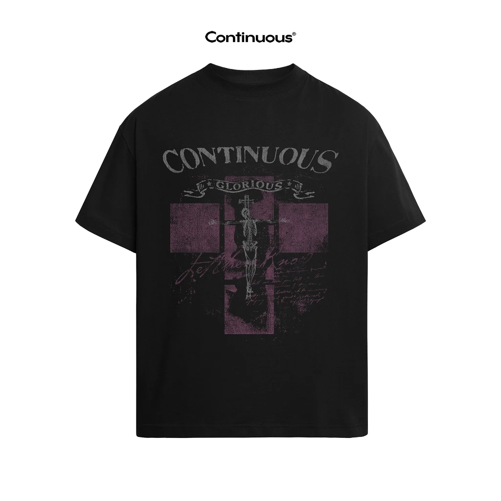 Áo thun Continuous - GLORIOUS/ Black