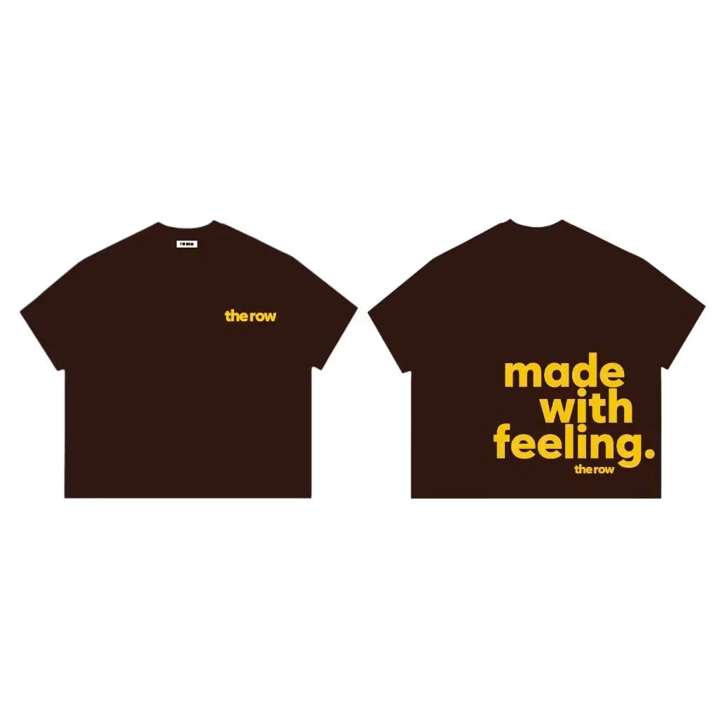 Áo phông nữ tay lỡ unisex FEELING, Áo thun nam nữ form rộng mặc cặp, nhóm phong cách ulzzang