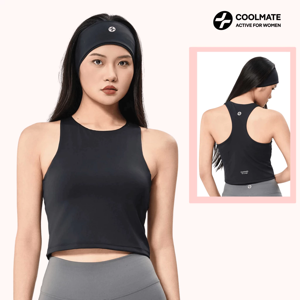 [Outlet không đổi trả] Áo Thể Thao nữ Tank Slimfit, Mềm Mại, Co Giãn , Thoáng Khí - Coolmate Active For Women