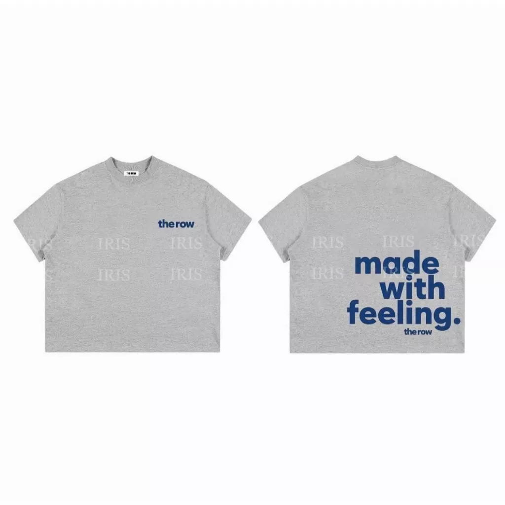 Áo Thun Made With Feeling Unisex Form Boxy Rộng Tay Ngắn, Áo Phông Oversize Cotton Nam Nữ Basic Dễ Phối Đồ Hàn Quốc