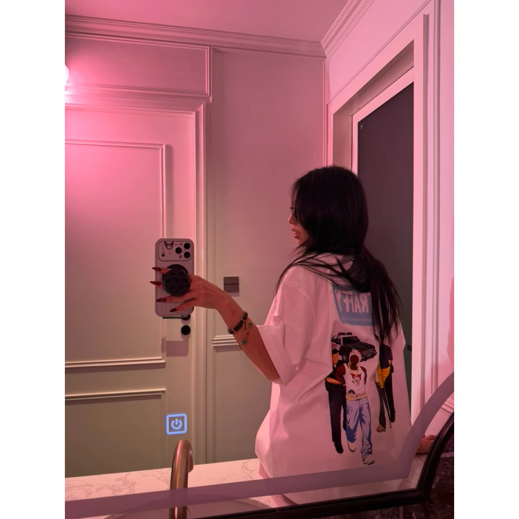 Áo Thun Tay Ngắn TRAFFY "CITY HUNTER" Stargirl/ Starboy Form REGULAR Cotton 2 Chiều Unisex