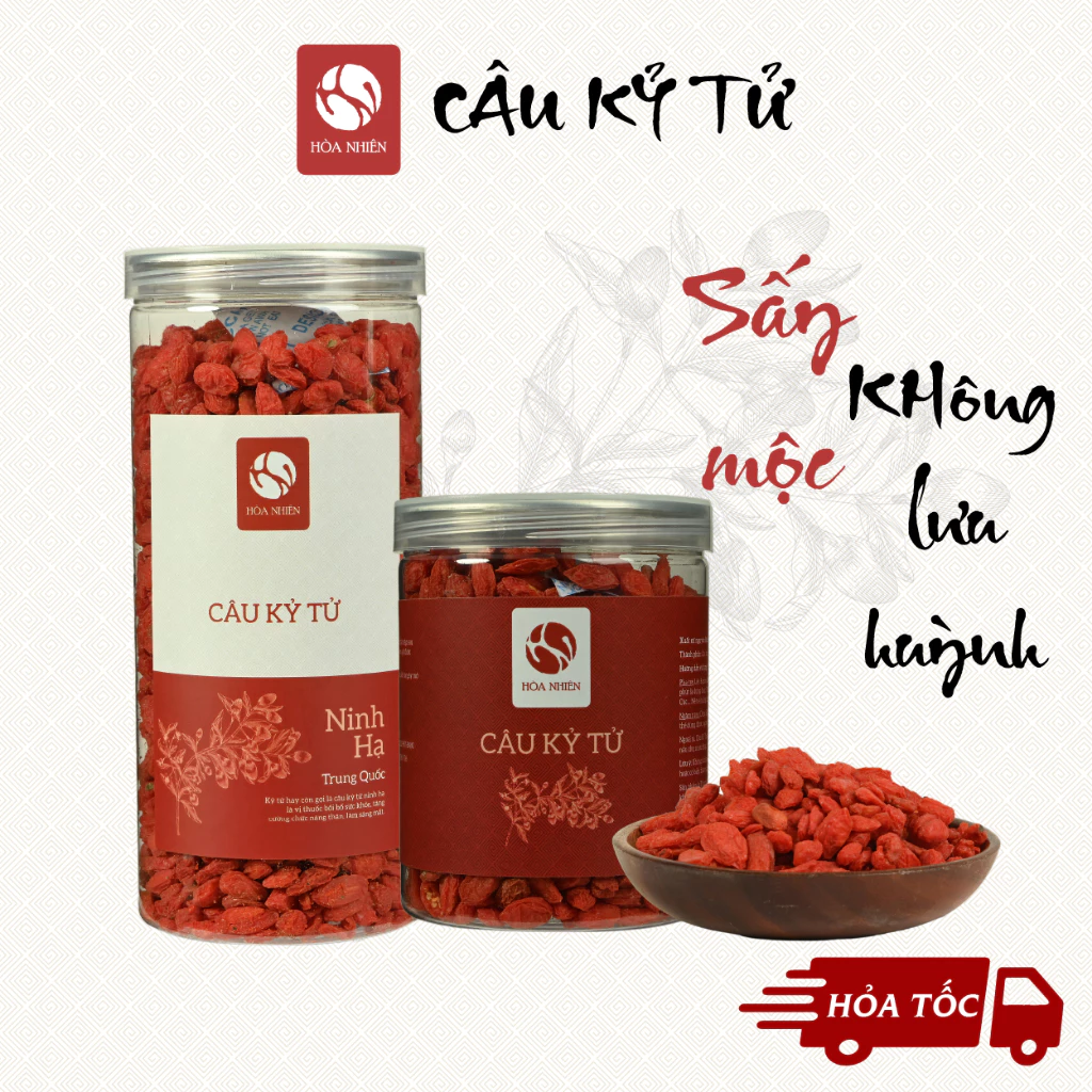 Kỉ Tử Đỏ, Câu Kỷ Tử Chính Hãng Hòa Nhiên, Hạt Kỷ Tử Đỏ, Pha Trà Thảo Mộc Với Long Nhãn, Táo Đỏ Tân Cương