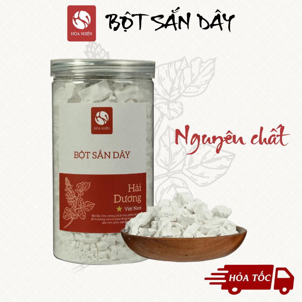 Bột Sắn Dây Nguyên Chất 100% Hòa Nhiên, Sắn Dây Ta Hải Dương Hưng Yên