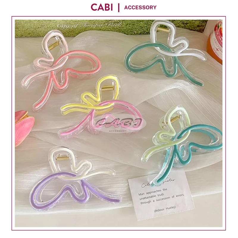 CB170 Kẹp tóc Nơ hình cánh Bướm phong cách Hàn Quốc đáng yêu ngọt ngào