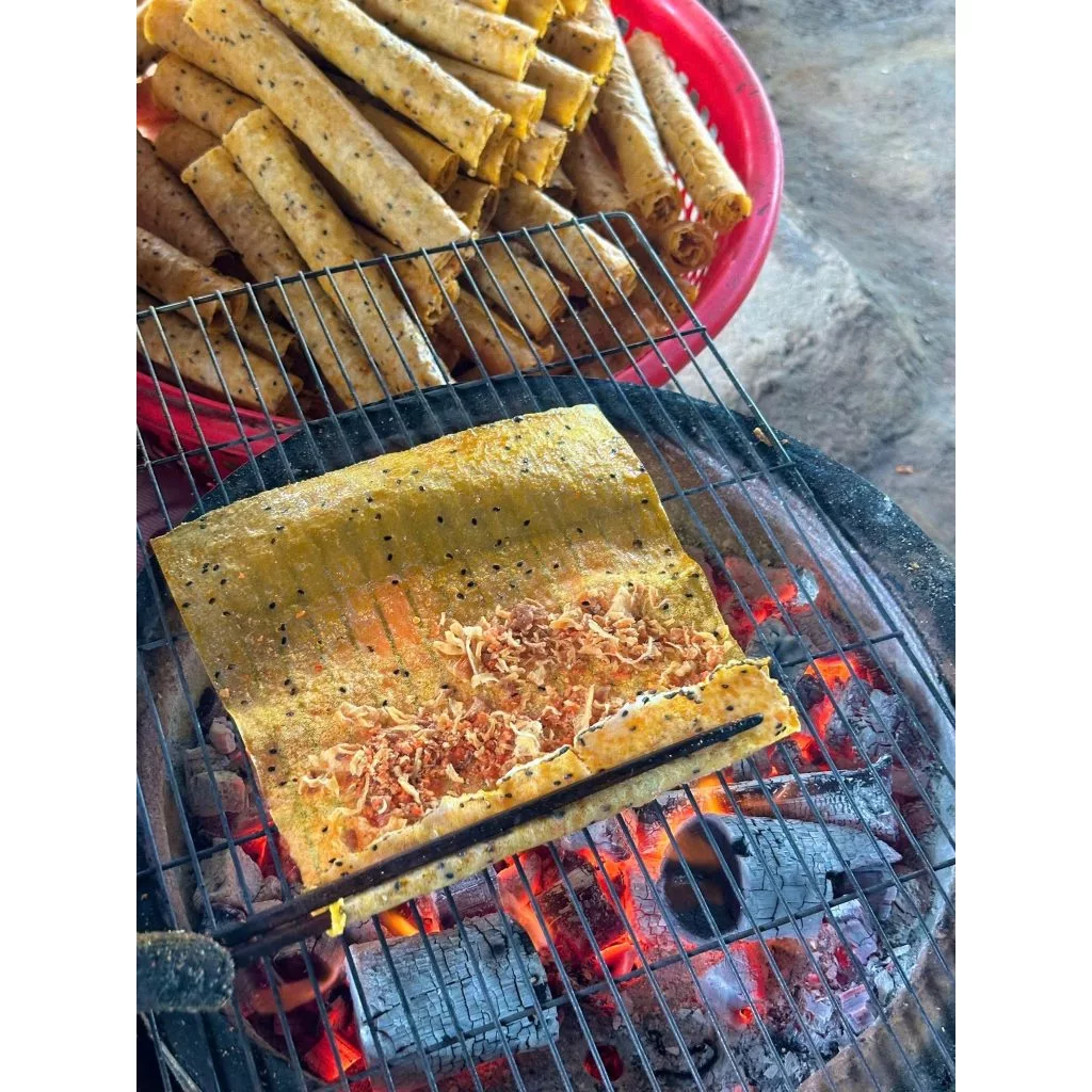 Bánh tráng nướng mắm ruốc Phan Rang Full Topping đồ ăn vặt Đặc sản Phan Rang, ăn vặt ngon, bánh tráng Phan Rang