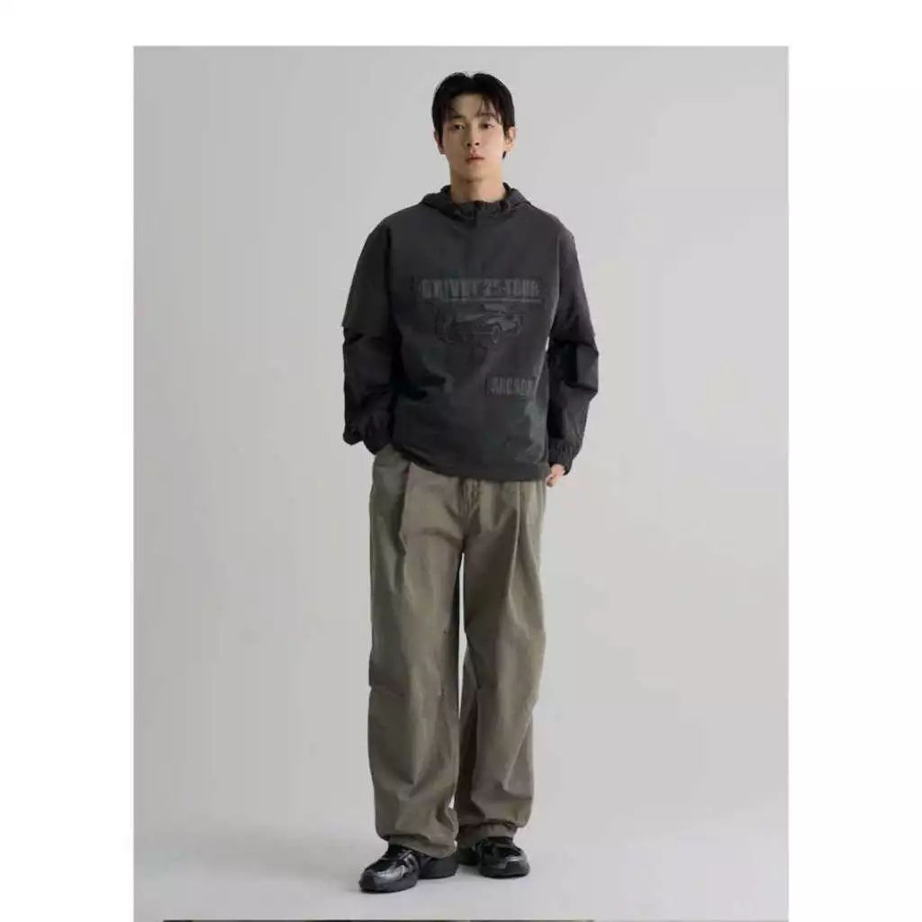 Quần dài kaki 8 SE.CONDS form baggy dành cho nam