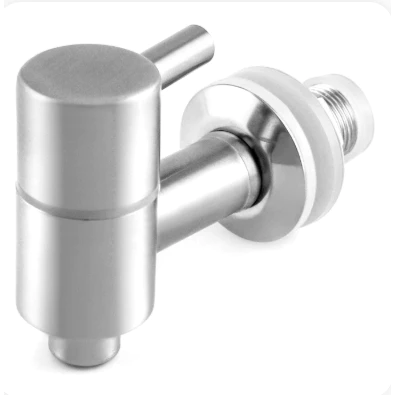 (11) Vòi Rót Nước Bằng  Không Gỉ Tiện Dụng Cho Bình Thủy Tinh / Bia