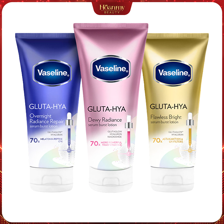 Vaseline Serum Gluta-Hya Dưỡng Da Sáng Mịn Sau 7 Ngày 300 ML