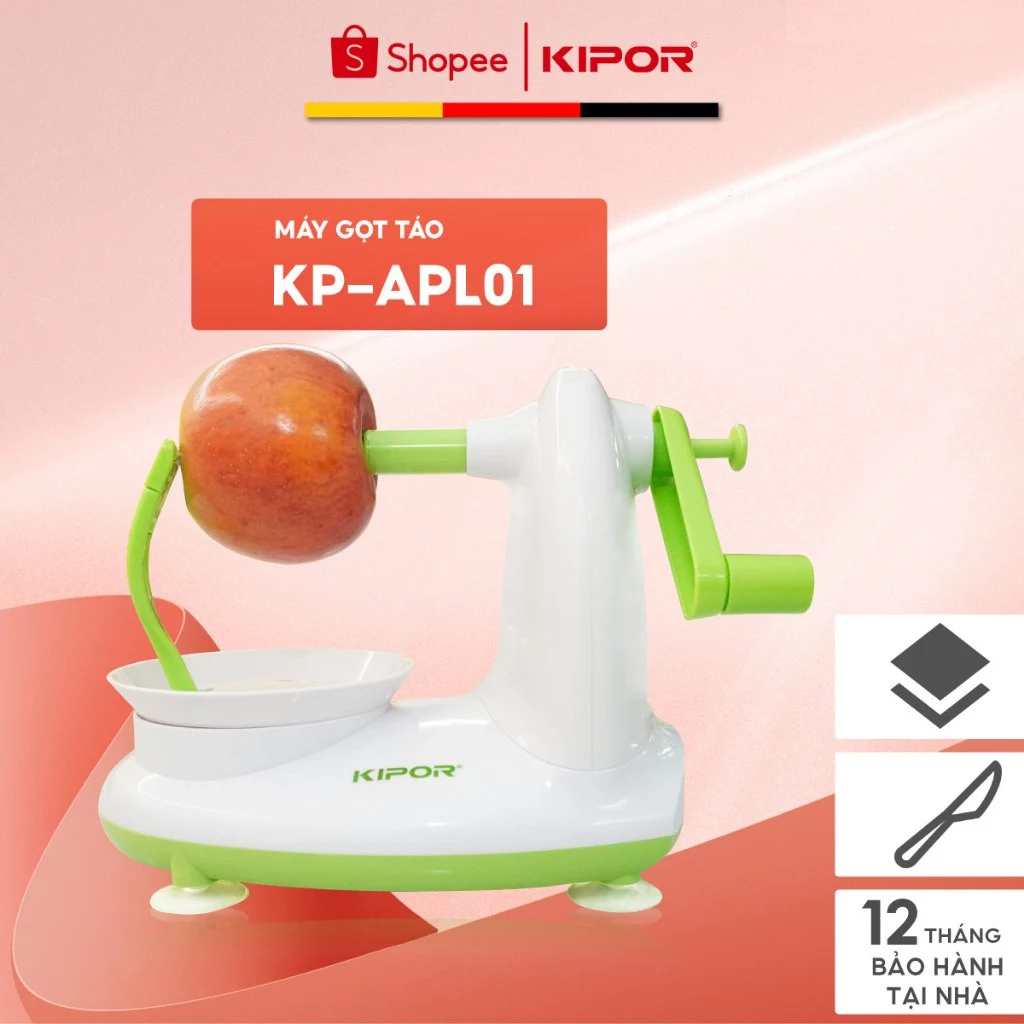 Máy gọt táo KIPOR KP-APL01- Tiện dụng, nhanh gọn, tiết kiệm thời gian