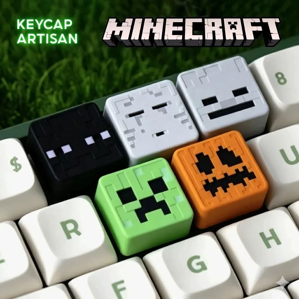 [Hỏa Tốc] Keycap Artisan Resin Nhân Vật  1u Chính Lãng Lobo Trang Trí Bàn Phím Cơ