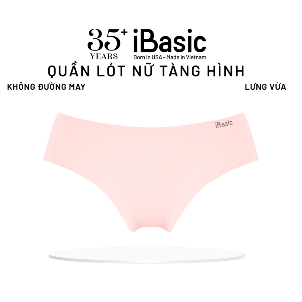 Quần lót su nữ lưng vừa không đường may không lộ viền iBasic V188 Có size 5XL